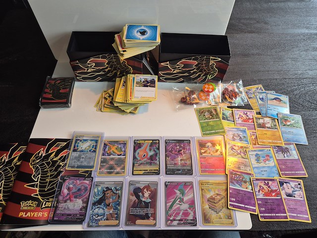 Collectie pokémon kaarten, sword & shield - lost origin, o.a. full art - afbeelding 10 van  10
