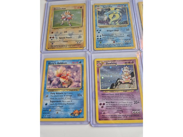 Collectie vintage pokémon kaarten, holo's, first edition en promo's - afbeelding 2 van  13