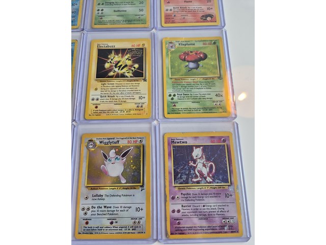 Collectie vintage pokémon kaarten, holo's, first edition en promo's - afbeelding 4 van  13