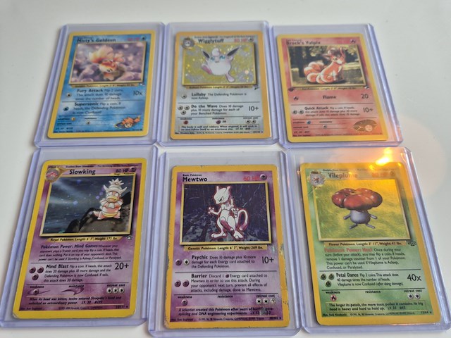 Collectie vintage pokémon kaarten, holo's, first edition en promo's - afbeelding 7 van  13
