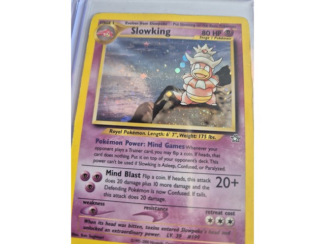 Collectie vintage pokémon kaarten, holo's, first edition en promo's - afbeelding 9 van  13
