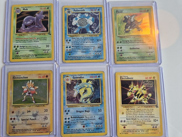 Collectie vintage pokémon kaarten, holo's, first edition en promo's - afbeelding 10 van  13