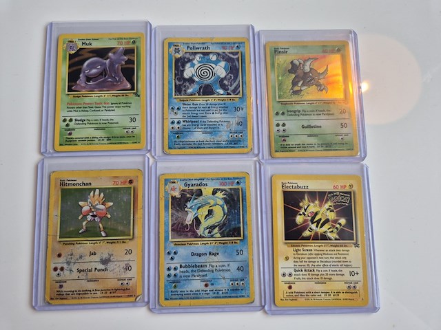 Collectie vintage pokémon kaarten, holo's, first edition en promo's - afbeelding 12 van  13