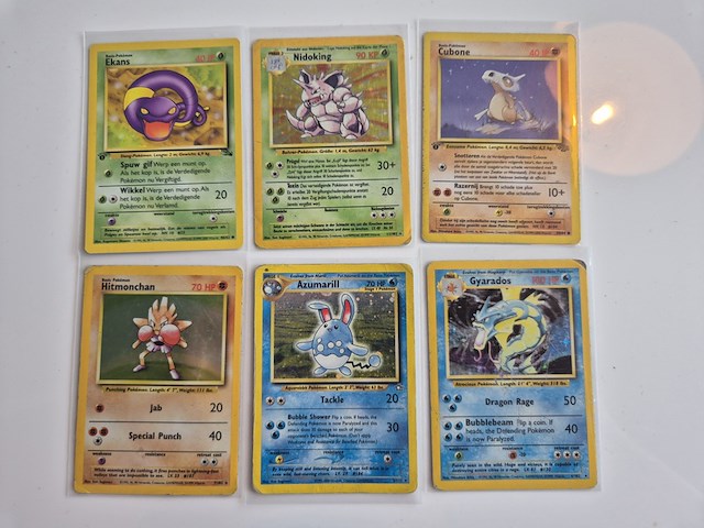 Collectie vintage pokémon kaarten, holo's & first editions - afbeelding 3 van  10
