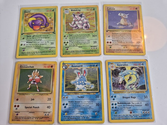 Collectie vintage pokémon kaarten, holo's & first editions - afbeelding 4 van  10