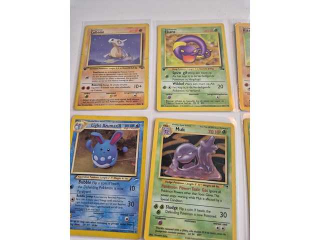 Collectie vintage pokémon kaarten, holo's & first editions - afbeelding 5 van  10