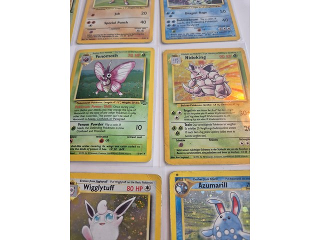 Collectie vintage pokémon kaarten, holo's & first editions - afbeelding 9 van  10