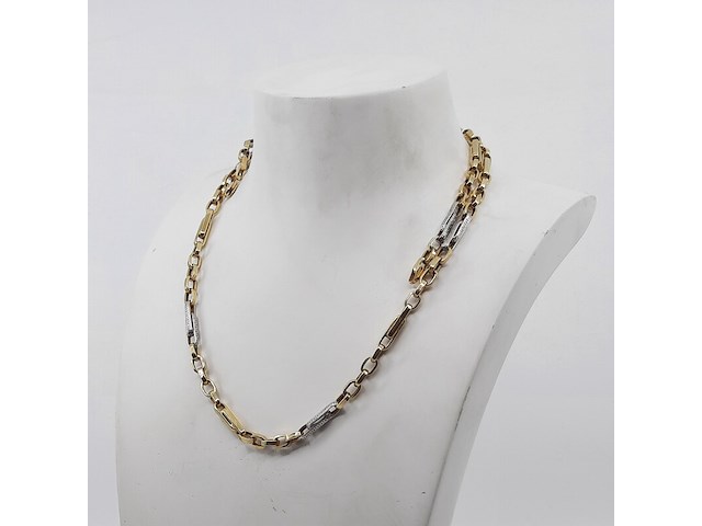 Collier, 14 karaats - afbeelding 1 van  8