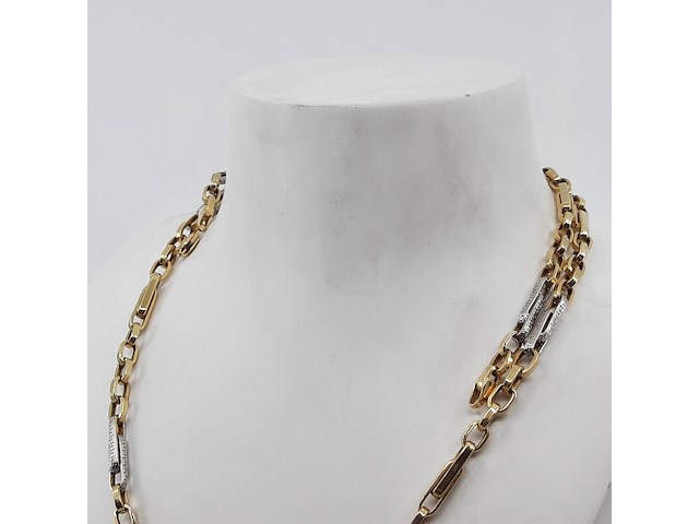 Collier, 14 karaats - afbeelding 3 van  8