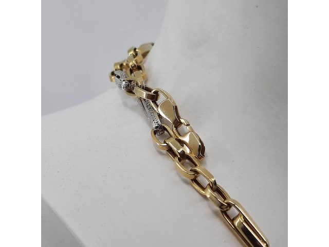 Collier, 14 karaats - afbeelding 7 van  8