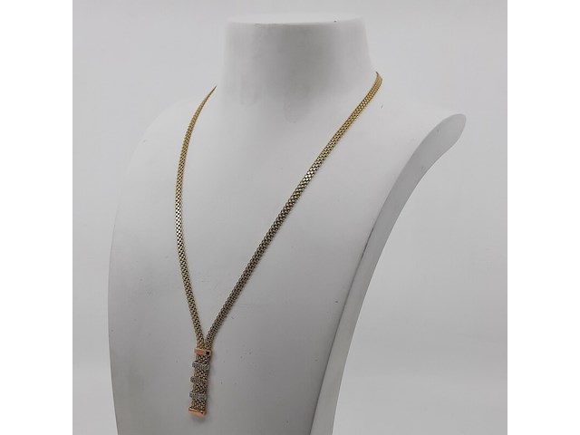 Collier, 18 karaats - afbeelding 1 van  10