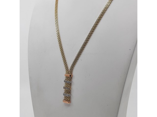 Collier, 18 karaats - afbeelding 3 van  10