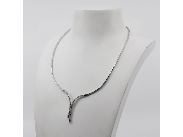 Collier, 18 karaats - afbeelding 1 van  9