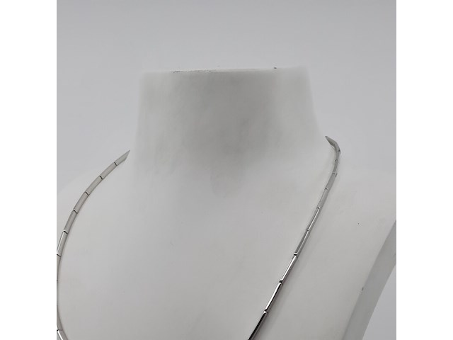 Collier, 18 karaats - afbeelding 3 van  9