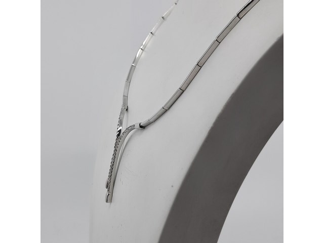 Collier, 18 karaats - afbeelding 4 van  9