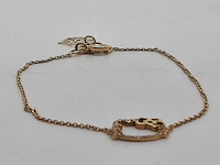 Collier en armband, 18 karaats - afbeelding 3 van  15