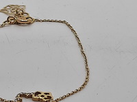 Collier en armband, 18 karaats - afbeelding 5 van  15