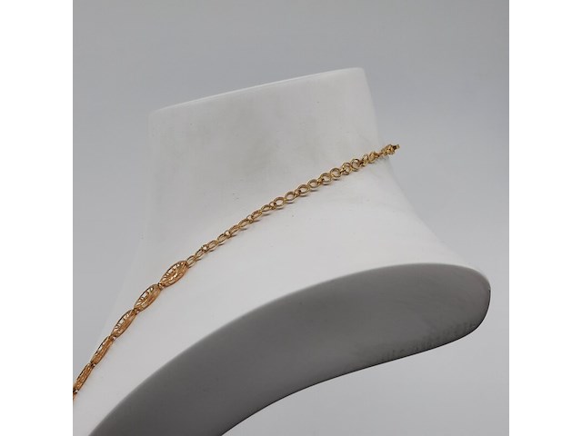 Collier en paar oorhangers, 20 karaats - afbeelding 7 van  18