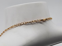 Collier en paar oorhangers, 20 karaats - afbeelding 8 van  18