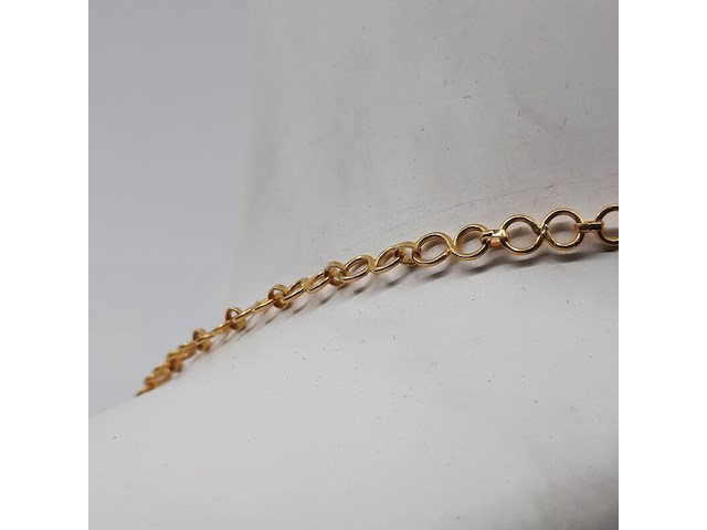 Collier en paar oorhangers, 20 karaats - afbeelding 10 van  18