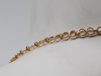 Collier en paar oorhangers, 20 karaats - afbeelding 10 van  18