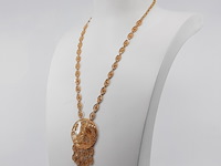 Collier en paar oorhangers, 20 karaats - afbeelding 18 van  18