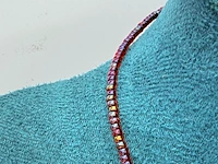 Collier gedecoreerd met 'rose' pendant - afbeelding 5 van  6