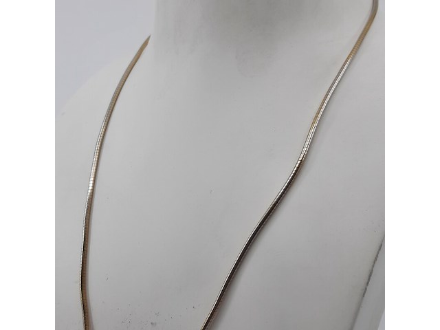 Collier met hanger, 14 karaats - afbeelding 4 van  10