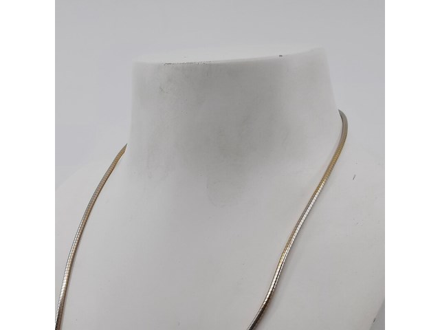 Collier met hanger, 14 karaats - afbeelding 5 van  10