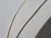 Collier met hanger, 14 karaats - afbeelding 7 van  10