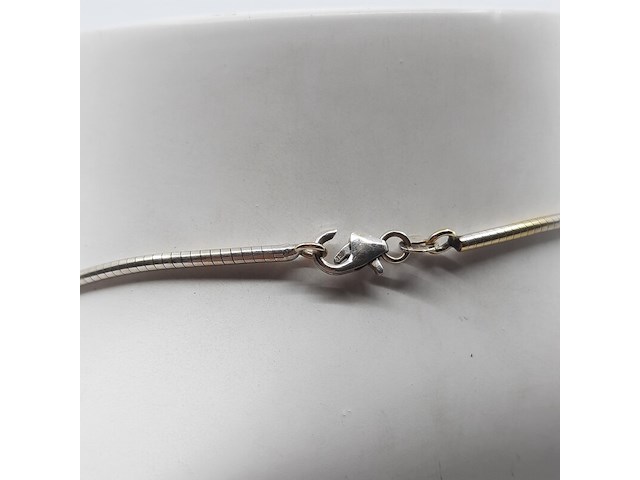 Collier met hanger, 14 karaats - afbeelding 10 van  10