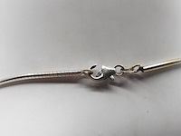 Collier met hanger, 14 karaats - afbeelding 10 van  10