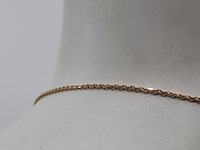 Collier met hanger, 18 karaats, van cleef & arpels, alhambra - afbeelding 2 van  14