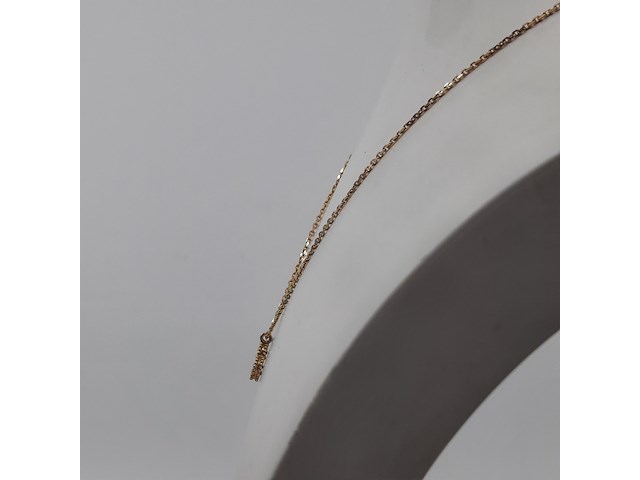 Collier met hanger, 18 karaats, van cleef & arpels, alhambra - afbeelding 9 van  14