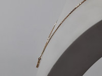 Collier met hanger, 18 karaats, van cleef & arpels, alhambra - afbeelding 9 van  14