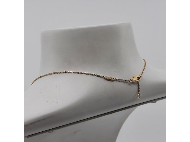 Collier met hanger, 18 karaats, van cleef & arpels, alhambra - afbeelding 12 van  14