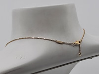 Collier met hanger, 18 karaats, van cleef & arpels, alhambra - afbeelding 12 van  14