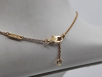 Collier met hanger, 18 karaats, van cleef & arpels, alhambra - afbeelding 14 van  14