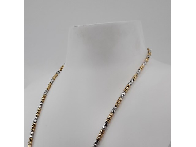 Collier met hanger, 18 karaats - afbeelding 3 van  10