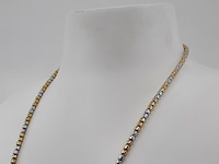 Collier met hanger, 18 karaats - afbeelding 3 van  10