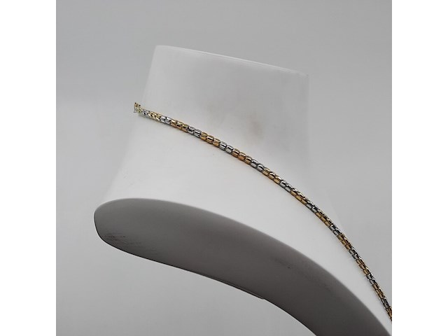 Collier met hanger, 18 karaats - afbeelding 9 van  10