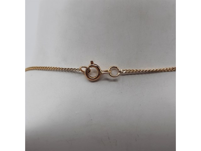 Collier met hanger, 18 karaats - afbeelding 8 van  10