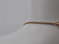 Collier met hanger, 18 karaats - afbeelding 9 van  10