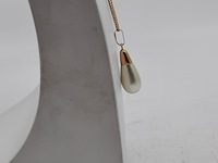 Collier met hanger, 18 karaats - afbeelding 10 van  10