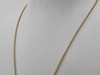 Collier met hanger, 18 karaats - afbeelding 4 van  10