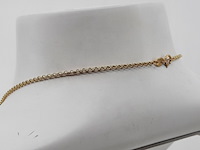 Collier met hanger, 18 karaats - afbeelding 7 van  10