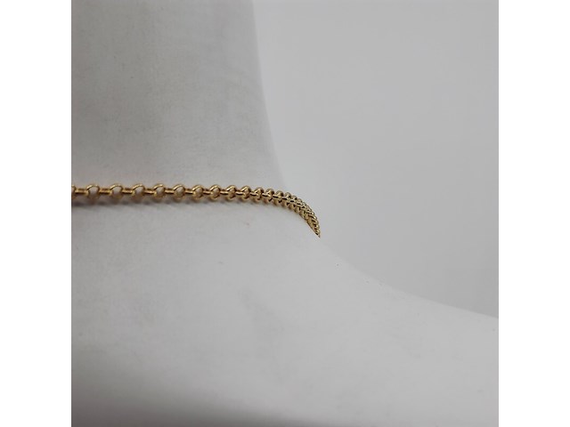 Collier met hanger, 18 karaats - afbeelding 10 van  10