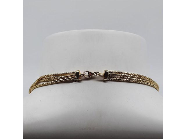 Collier met hanger, 18 karaats - afbeelding 3 van  12