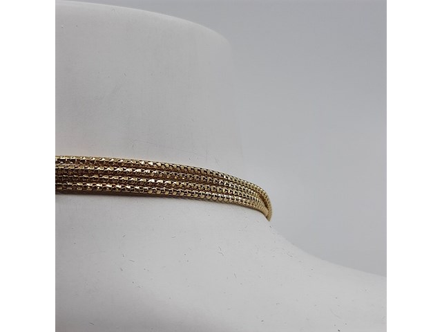 Collier met hanger, 18 karaats - afbeelding 4 van  12