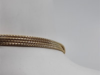 Collier met hanger, 18 karaats - afbeelding 4 van  12